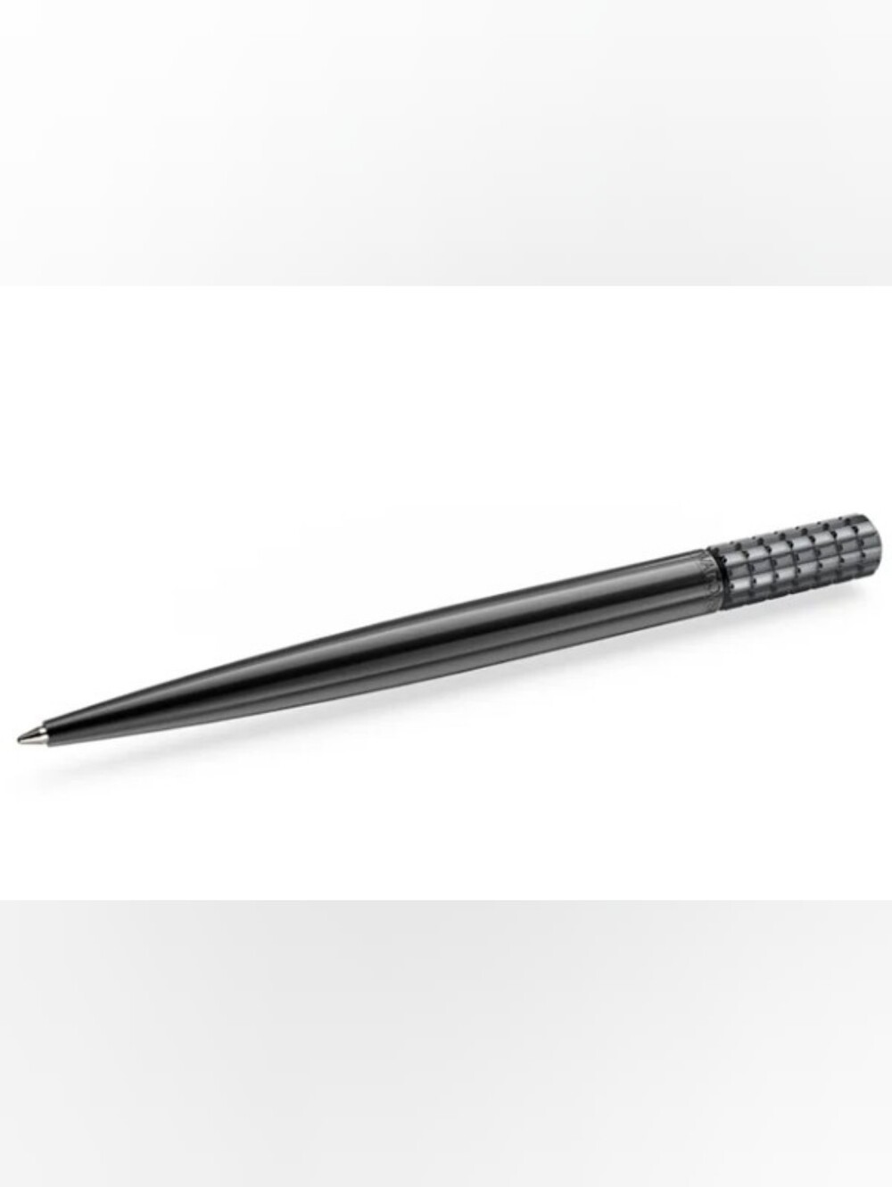 Swarovski Limited Edition Lucent Gunmetal/Black Crystal Ballpoint Pen RETIRED.